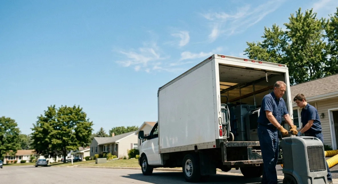 Water Damage Cleanup in Prairie Du Rocher, IL near me